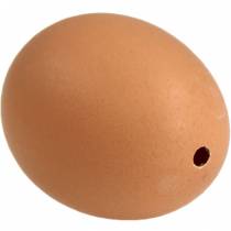 Artikel Ausgeblasene Hühnereier Braun 10 Stück ca. 5–6 cm zur Frühlings- und Osterdekoration