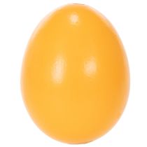 Artikel Echte Hühnereier 5 cm Orange-Apricot für DIY Bastelideen und Osterdekoration 10er-Set