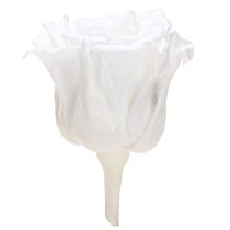 Artikel Infinity Rosen Echte Rosenköpfe Weiss Ø3cm 16 Stück