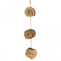 Artikel Insektenhotel Holz H65cm Nisthilfe zum Aufhängen