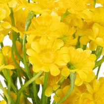 Artikel Künstlicher Kamille Blumenbund 28 cm Gelb 3 Stück