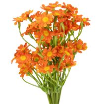 Artikel Künstlicher Kamillenbund aus Seidenstoff, 27 cm, Orange, 3 Stück