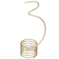 Artikel Adventszahlen Metall mattgold 10 cm 4er-Set