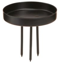 Artikel Kerzenhalter Adventskranz Metall Schwarz matt Ø8cm 4 St