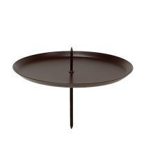 Artikel Kerzenhalter Braun Ø8cm 4 St