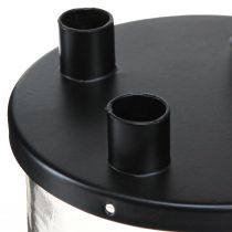 Artikel Kerzenhalter Glas Stabkerzenhalter Deko Glas H11cm Ø10cm