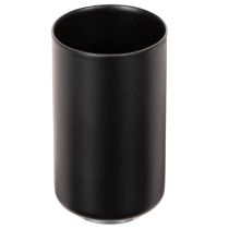 Artikel Magnetische Kerzenhalter aus Metall rund mattschwarz 25 mm 4er-Set