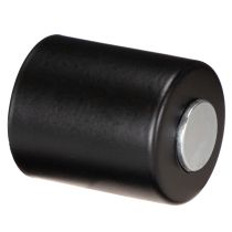 Artikel Stabkerzenhalter mit Magnet Metall Schwarz 4 cm 4er-Set