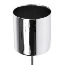 Artikel Kerzenhalter Silber für Stabkerzen Ø3,2cm 4 St