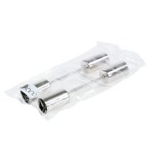 Artikel Kerzenhalter Silber für Stabkerzen Ø2,2cm 4 St