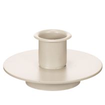 Artikel Kerzenhalter Metall Beige Matt 8cm 3er-Set für Stabkerzen