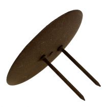 Artikel Kerzenhalter in Braun Ø9cm 4 St