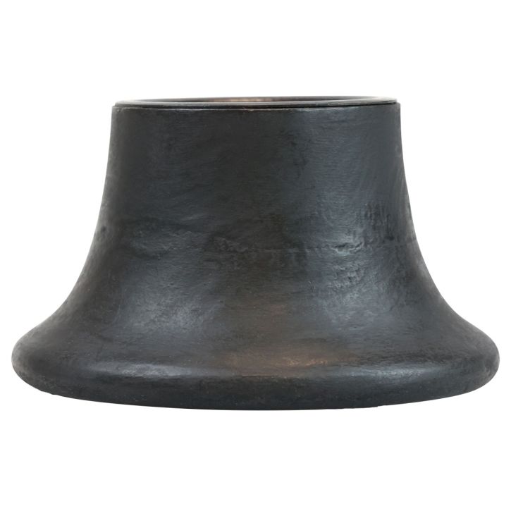 Artikel Kerzenständer Schwarz Kerzenhalter Keramik Ø12,5cm H7cm