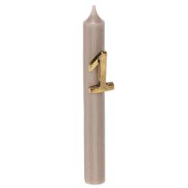 Artikel Kerzenpins Adventszahlen 1–4 Metall Goldfarben 4 cm