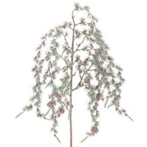 Artikel Künstlicher Kiefernzweig mit Zapfen 80 cm Grün