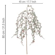 Artikel Künstlicher Kiefernzweig mit Zapfen 80 cm Grün