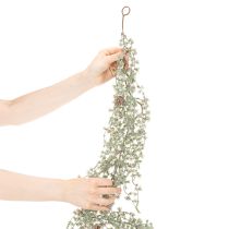 Artikel Girlande mit Kiefernzapfen und Nadelzweigen aus Kunststoff, 185 cm, beschneit