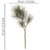Artikel Künstlicher Kiefernzweig mit Zapfen 70 cm grün
