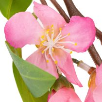 Artikel Kirschblütenzweig künstlich 125 cm Rosa Polyester für saisonale Dekoration