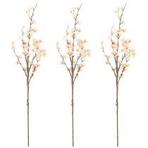 Artikel Deko Kirschblütenzweige aus Kunststoff und Polyester, Rosa, 83 cm, Set mit 3 Stück