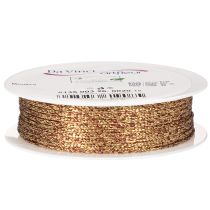 Artikel Dekokordel glänzend auf Rolle 3 mm 20 m in Gold