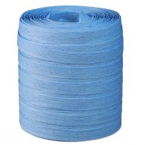 Artikel Kräuselband aus Baumwolle Blau 10mm x 100m – Nachhaltiges Geschenkband