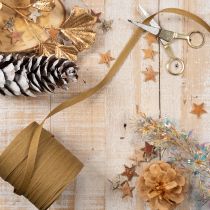 Artikel Geschenkband Kräuselband aus Papier 10mm x 100cm Braun für Geschenk- und Dekorationsideen