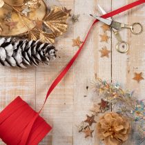 Artikel Kräuselband Rot Rolle für Geschenkverpackungen und Dekorationen
