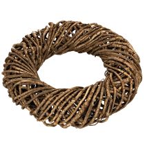 Artikel Dekokranz aus Naturzweigen Rattan rund braun 45 cm für den Innenbereich