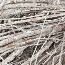 Artikel Kranz Ulme Weiß Dekokranz Geweißter Naturkranz Ø25cm