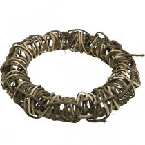 Artikel Großer Dekokranz Ø50cm aus Reben - Natur Türkranz aus Holz und Weide, vielseitig dekorierbar