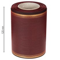 Artikel Kranzband Bordeaux Moiré 125mm Dekoband