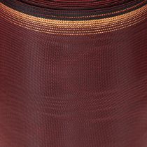Artikel Kranzband Moiré 150mm Bordeaux Taftband Dekoration