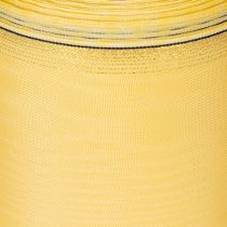 Artikel Kranzband Gelb mit Moiré-Muster 175mm x 25m – 97% Acetat, 3% Polyester