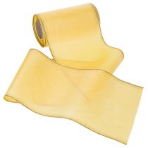 Artikel Kranzband Moiré Kranzband Gelb 175mm 25m