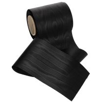 Artikel Kranzband aus Acetat Schwarz 100 mm x 25 m - Dekoband für Trauerfloristik und Schleifen