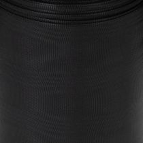 Artikel Kranzband Schwarz 100mm 25m - Trauerband, Schleifenband, Dekoband, Floristikbedarf