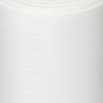 Artikel Kranzband Weiß Trauerfloristik 175mm Breit 25m Lang Hochwertiges Acetat Schleifenband