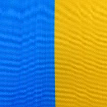 Artikel Kranzbänder Moiré blau-gelb 150 mm