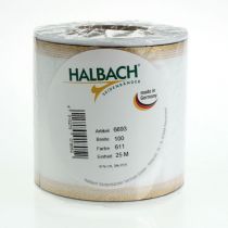 Artikel Weißes Kranzband Moiré mit Perlkante und Taftbindung, Dekorationsband, Trauerband, Breite 100mm, Länge 25m