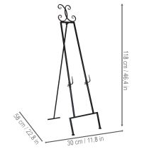 Artikel Kranzhalter dekorativ mit stabiler Basis perfekt als vielseitiges Accessoire 118cm