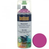 Belton free Wasserlack Pink Verkehrspurpur Hochglanz Spray 400ml