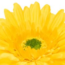 Artikel Künstliche Gerbera in Sonnengelb, 47 cm, Kunststoff und Metall 6St