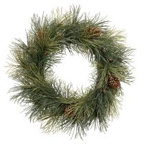 Artikel Künstlicher Kiefernkranz mit Zapfen 60 cm Grün