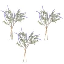 Artikel Künstlicher Lavendel 38 cm Lila 3 Bund mit 9 Stielen