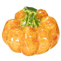 Artikel Kürbis Figuren aus Keramik 10 cm 2er-Set für herbstliche Dekoration