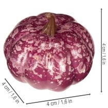 Artikel Mini Kürbis Deko Set, 24-teilig, 4 cm, Kunststoff, Herbstfarben