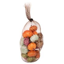 Artikel Mini Kürbis Deko Set, 24-teilig, 4 cm, Kunststoff, Herbstfarben