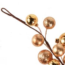 Artikel Kugelgirlande Gold 160 cm für Weihnachtsdekoration