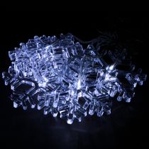 Artikel LED Fensterdeko Weihnachten Kaltweiß Für Batterie 25×90cm